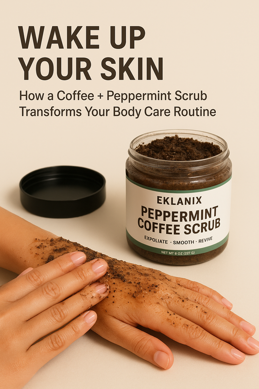 “Refresh & Revitalize: Try the Eklanix Peppermint Coffee Scrub  Today”