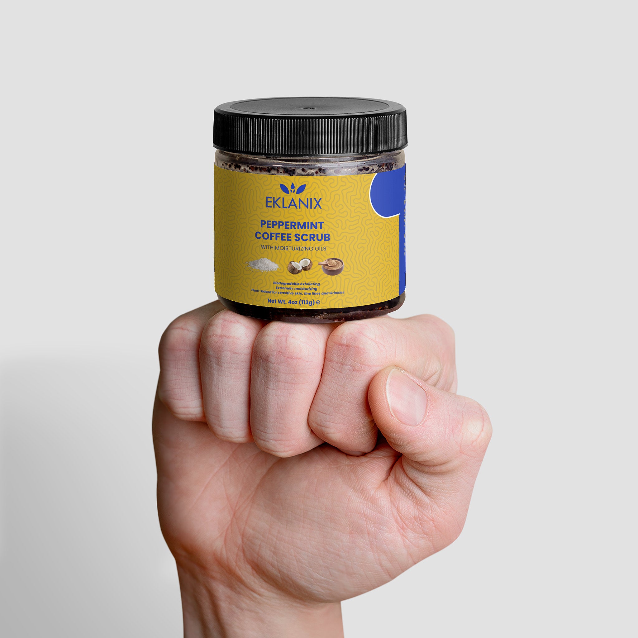 Peppermint Coffee Scrub