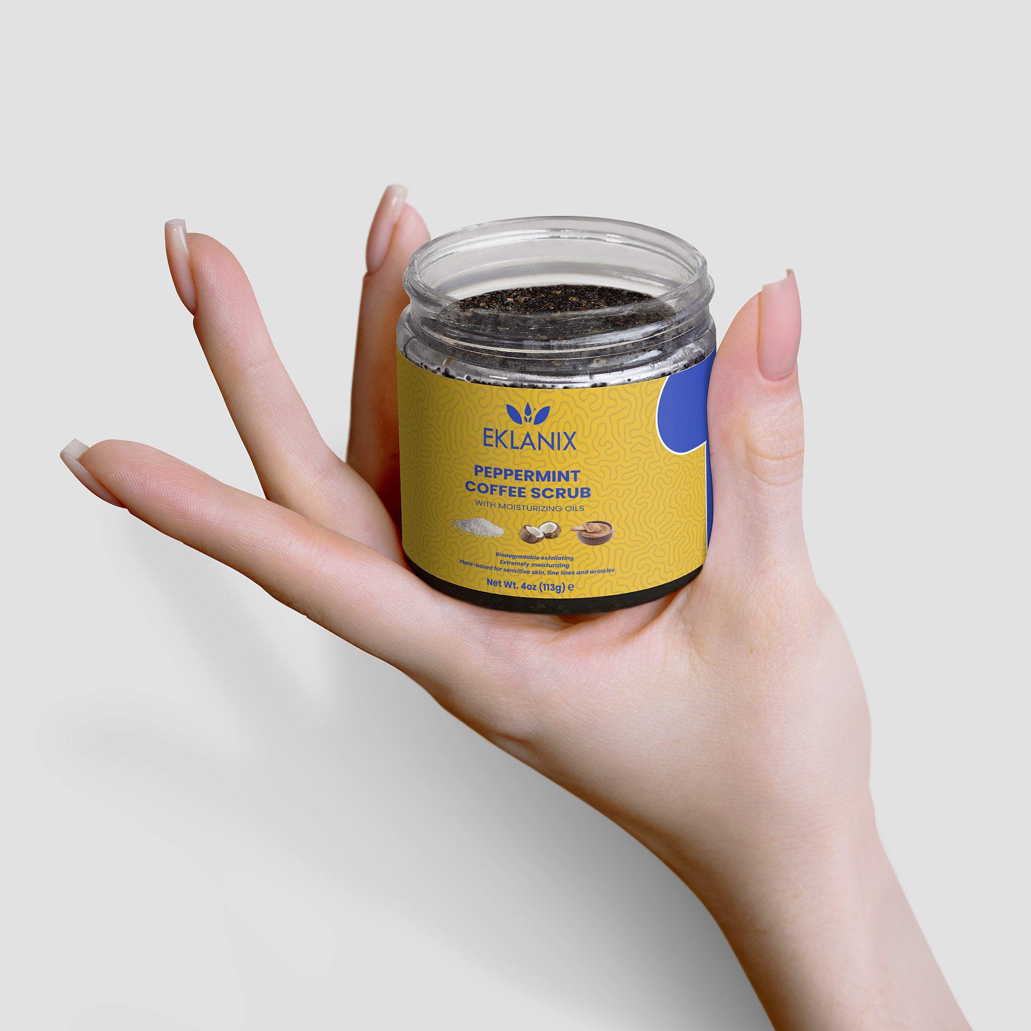 Peppermint Coffee Scrub