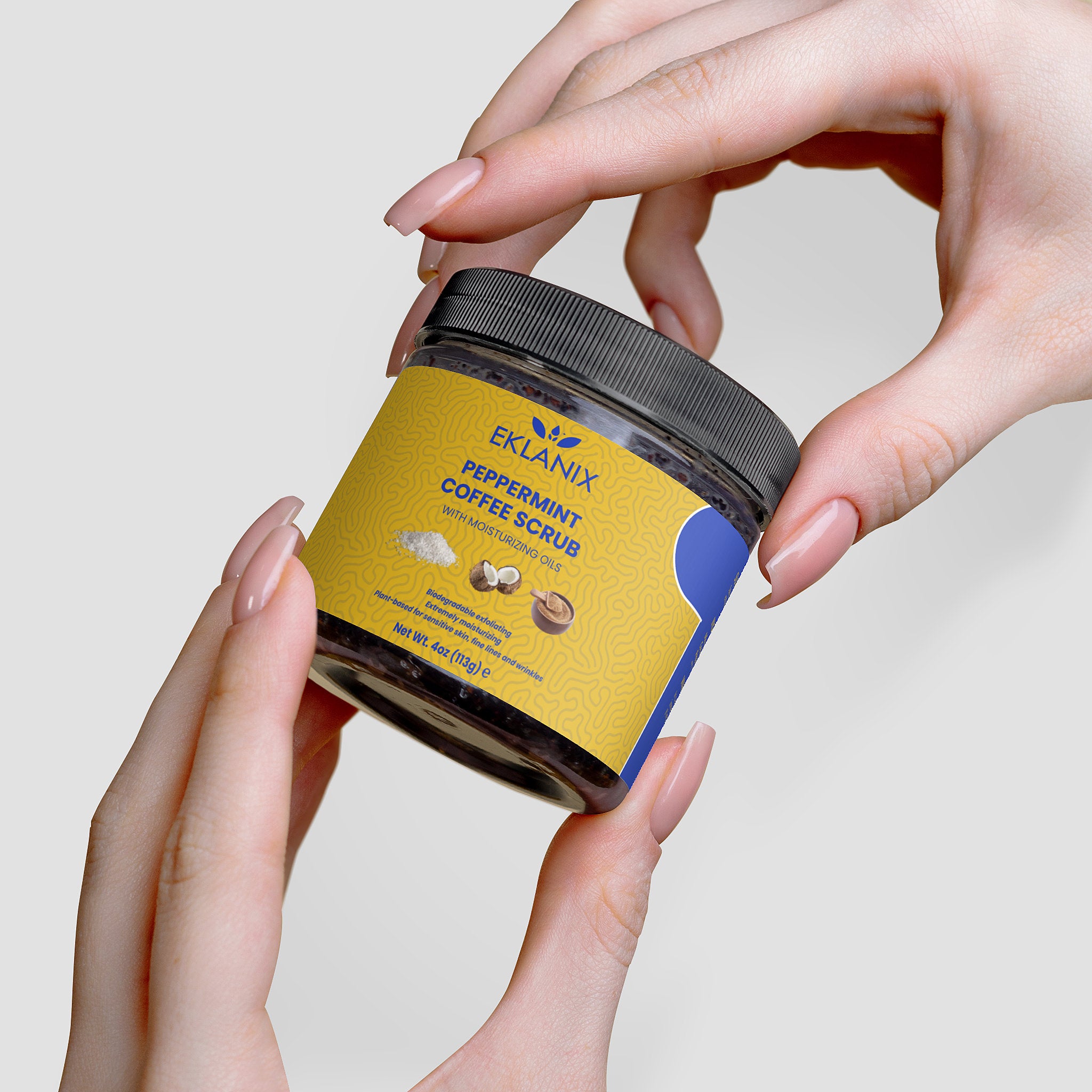 Peppermint Coffee Scrub