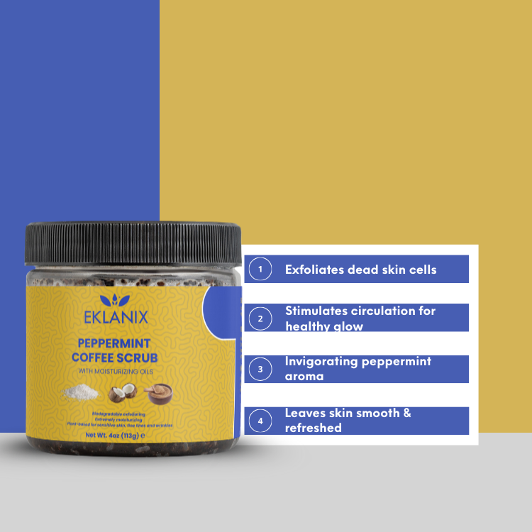 Peppermint Coffee Scrub